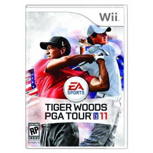 Electronic Arts Tiger Woods PGA Tour 11 Golf Video Game 2010 (Nintendo Wii) - Picture 1 of 8
